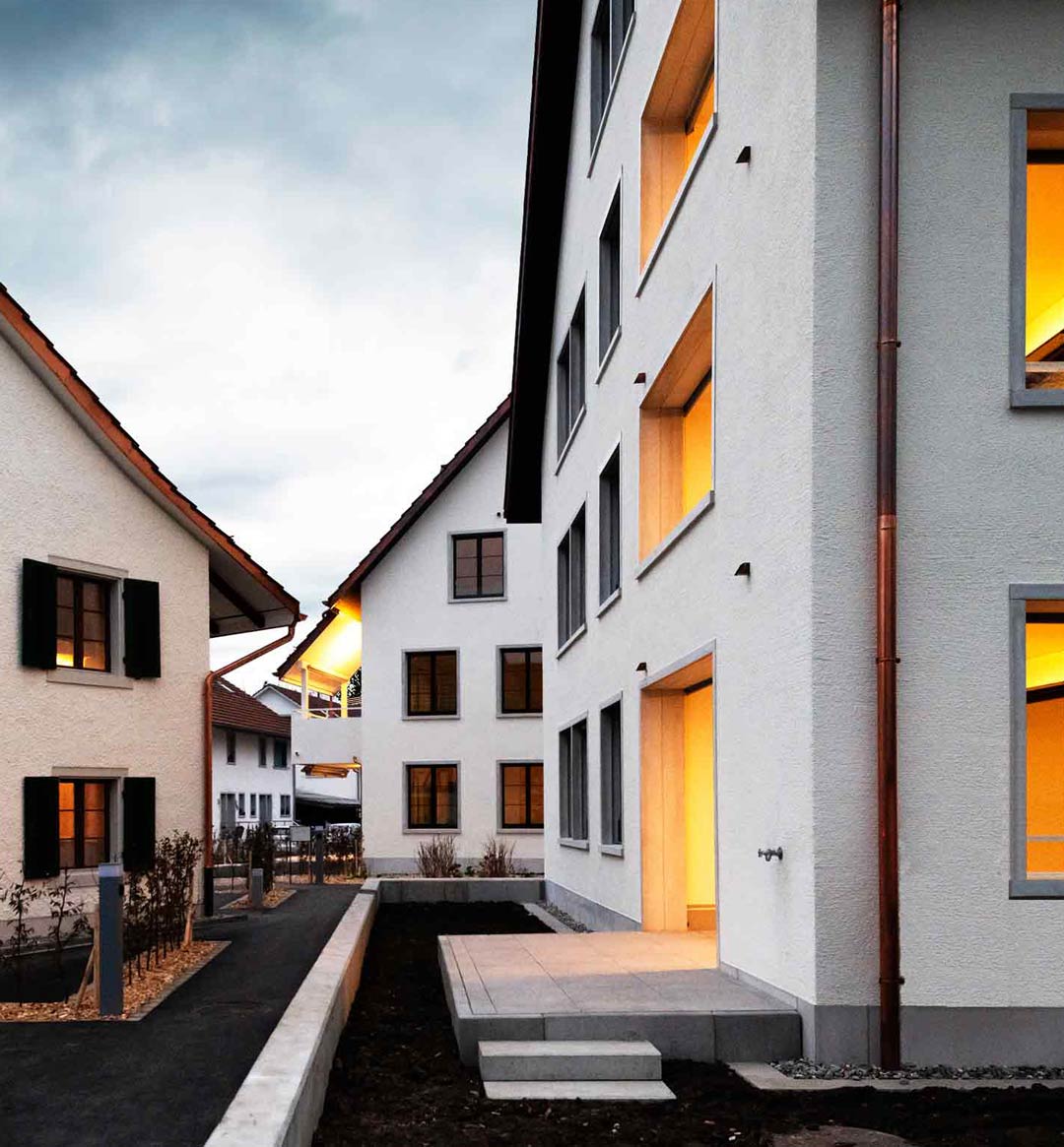 Baumanagement am Dorfbach Dürnten Neubau-Sanierung Heimatschutz Werubau AG